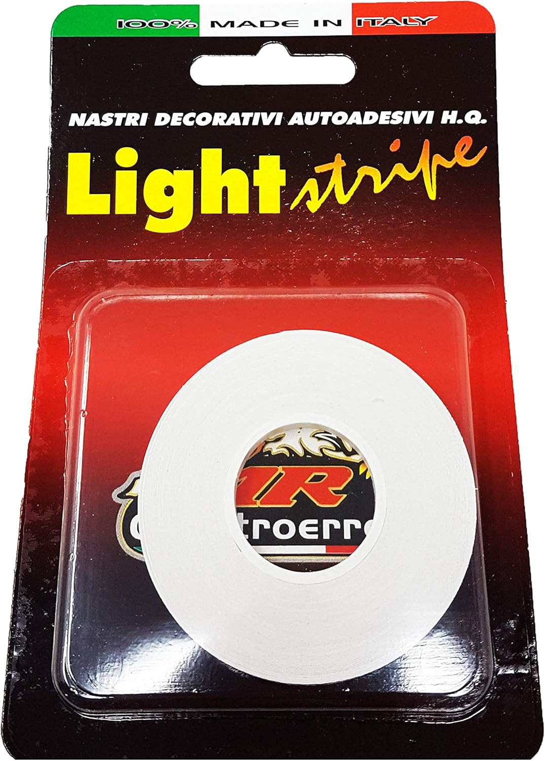 Bandă decorativă auto Quattroerre – Argintiu, 7 mm x 10 m