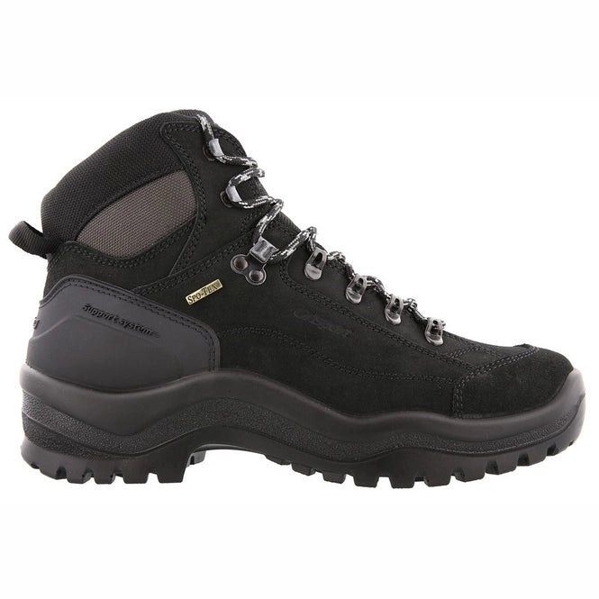 Grisport Bergen Mid Black – Bocanci de mers confortabili și rezistenți