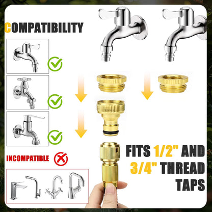 Furtun de grădină flexibil 30 m – Extensibil, ușor și anti-încurcare