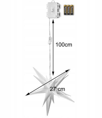 Set 2 Stele LED AMARE, Ø 27 cm, Alb Cald, IP44, cu Timer – Gartenfreude GmbH