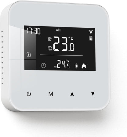 Termostat Smart pentru Centrală Termică – BEOK Controls (Ecran Negru)