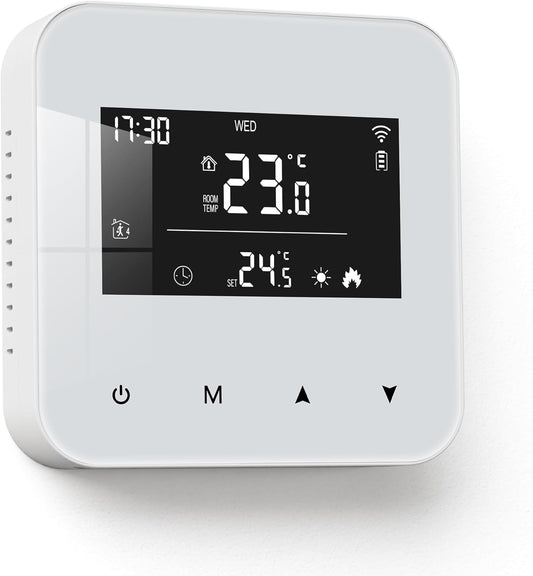 Termostat Smart pentru Centrală Termică – BEOK Controls (Ecran Negru)