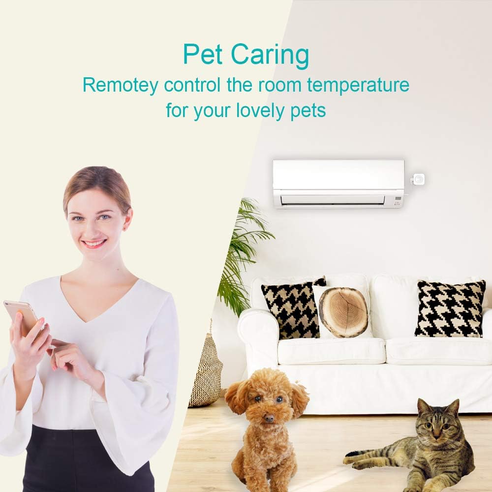 Telecomandă Inteligentă Broadlink RM Mini 3 – Hub IR Universal, WiFi, Compatibil Alexa & Google Home