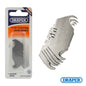 Lame cu cârlig pentru cutter – Draper 63757, Set 5 bucăți, oțel carbon