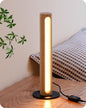 Lampă de masă EDISHINE – LED integrat, tactilă, dimabilă, 3 temperaturi de culoare, design modern din lemn