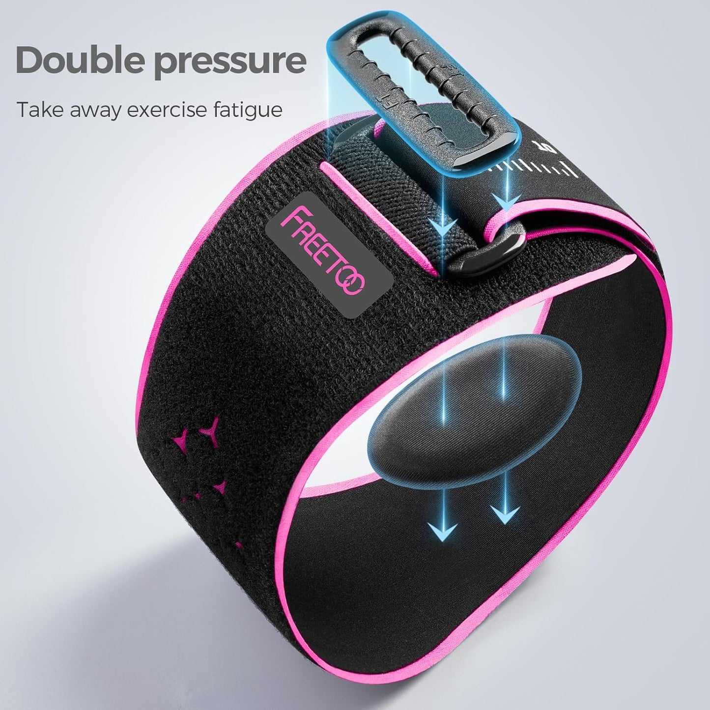 FREETOO – Bandaj pentru Cot cu Gel – Pentru Tendinită, Tennis Elbow și Golfer’s Elbow