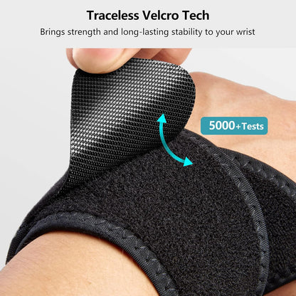 FREETOO – Bandaj pentru Încheietura Mâinii – Suport Reglabil pentru Sport, Fitness și Tendinită (Universal Dreapta/Stânga)
