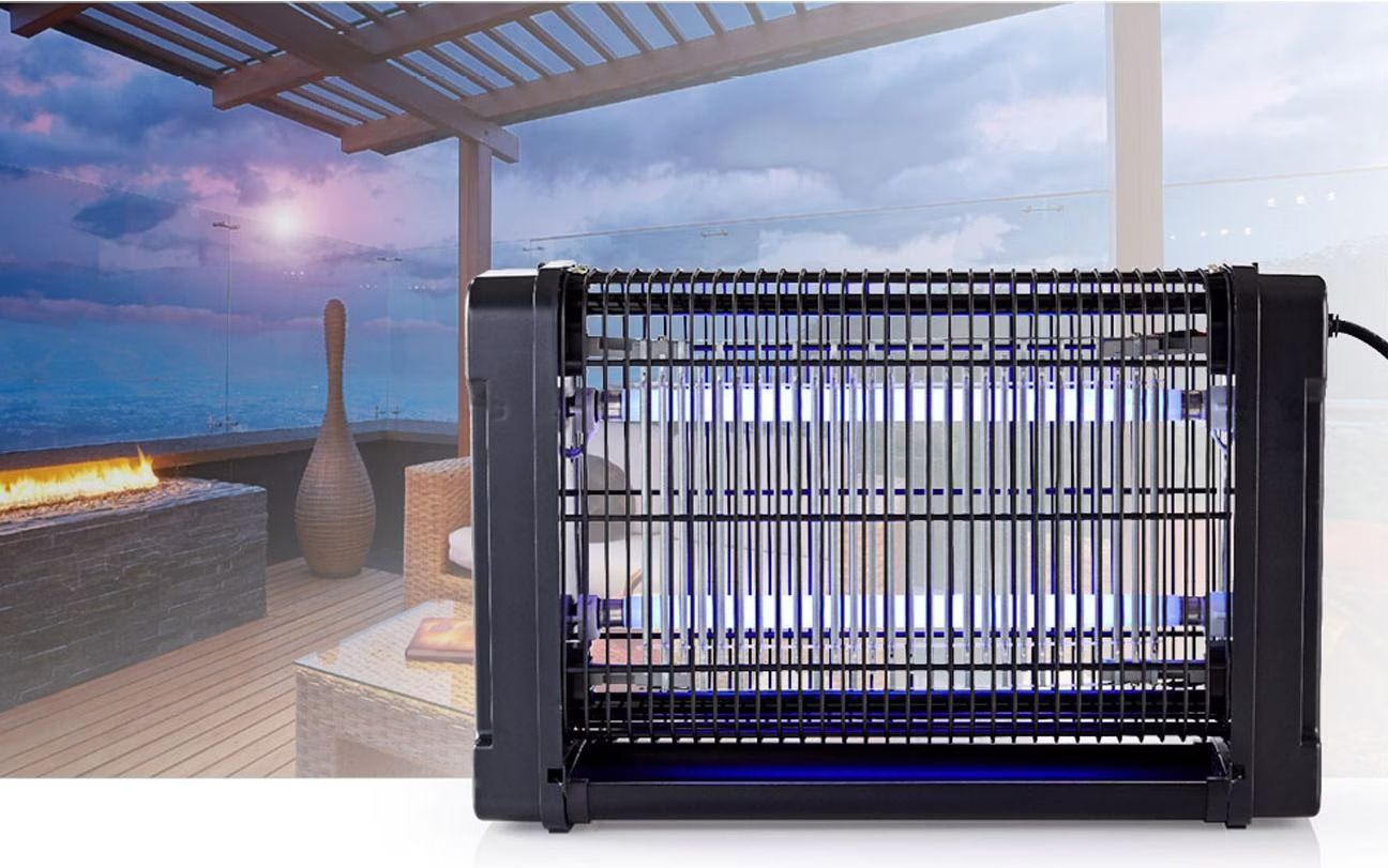 Lampa Electrică UV Anti‑Insecte Nedis 16W – Acoperire 50 m² | Eficientă, Silențioasă, Fără Chimicale