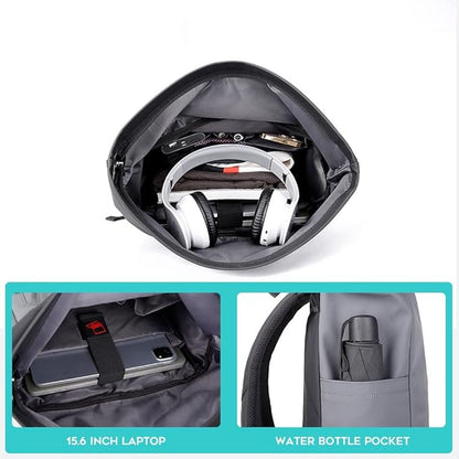 Rucsac BANGE Rolltop – Impermeabil, Capacitate Mare, Laptop 15.6”, Design Modern & Durabil