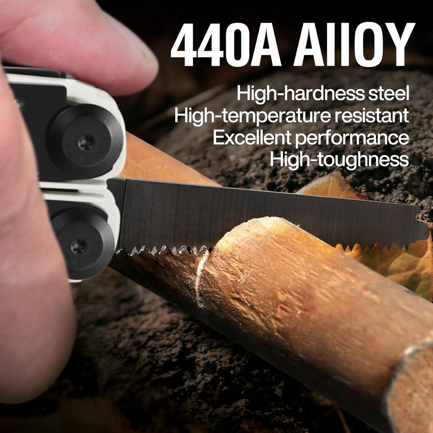 MIAOKE Multitool 23‑în‑1 – Unealtă Multifuncțională din Oțel Inoxidabil cu Cutie Cadou Premium | Pliers, Șurubelnițe, Fierăstrău, Deschizător Sticle | Cadoul Perfect pentru Bărbați