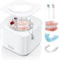 Curățător Ultrasonic pentru Aparat Dentar, Gutieră și Bijuterii – 30W, 43kHz, 200 ml | Curățare Profesională în 5 Minute