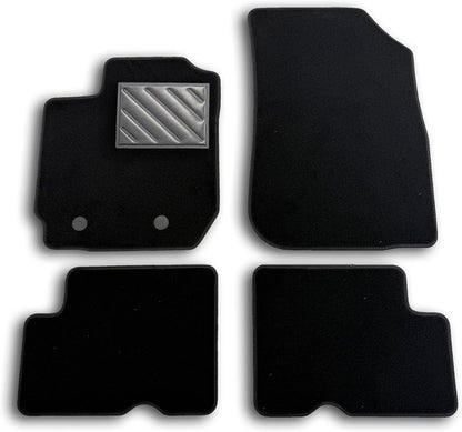 Covorașe Auto Dacia Duster I 2015–2017 – Cauciuc Antiderapant, Protecție Călcâi, Fixare Sigură | Set 4 Piese