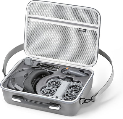 STARTRC Geantă de Transport pentru DJI Neo 2 / Goggles N3 / RC Motion 3 – Capacitate Mare, Protecție Premium, Design Portabil