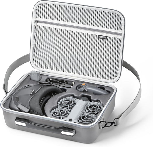 STARTRC Geantă de Transport pentru DJI Neo 2 / Goggles N3 / RC Motion 3 – Capacitate Mare, Protecție Premium, Design Portabil
