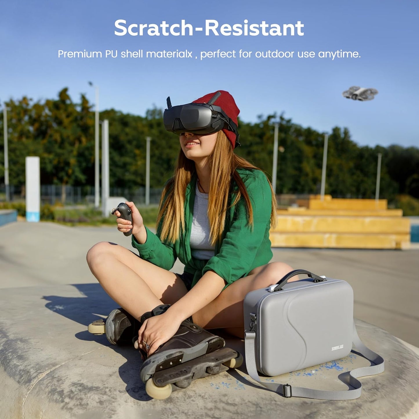 STARTRC Geantă de Transport pentru DJI Neo 2 / Goggles N3 / RC Motion 3 – Capacitate Mare, Protecție Premium, Design Portabil
