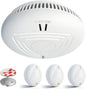Set 3 Detectoare de Fum DAYTECH – Baterie 10 Ani, Montaj Magnetic, Certificare TÜV Rheinland, Alarmă 85 dB, Test & Mute
