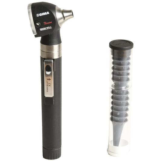 🩺 Otoscop Medical GIMA 31524, 2.5V, Lumină Xenon‑Halogen, Carcasă Rigidă