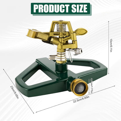 🌿 Irigator/Pulverizator cu bază metalică, 360°