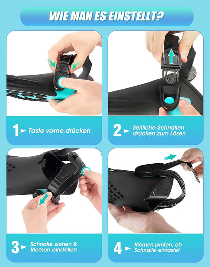 🌊 Masca de Snorkeling Full‑Face Lealinga CO₂‑Safe + Labe + Husă, S/M, Verde/Negru