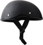 🏍️ Cască Moto Half‑Shell Retro, Mat Negru, GRP + ABS, Cu Cataramă Quick‑Release, Mărime Mare (56–64 cm)
