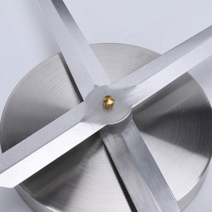 🕒 Set Mecanism & Ace Ceas XXL Lafocuse, Silentios, DIY, Argintiu, Quartz, Pentru Decor Perete