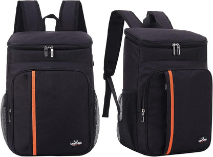 🧊 Rucsac Izolat Termic YDFYX 25L, Waterproof, Leakproof, 24h Menținere Temperatură, 6 Compartimente, Classic Black