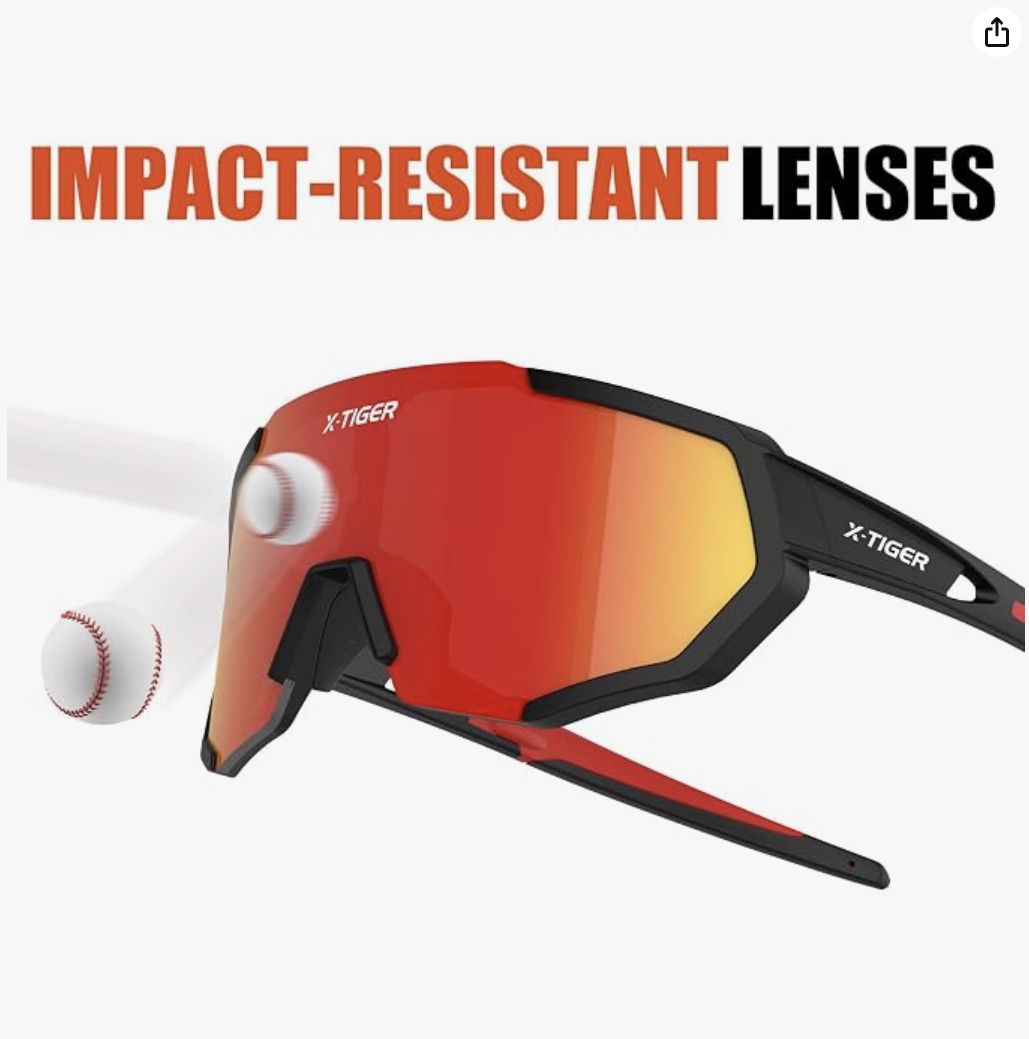 🚴‍♂️ Ochelari Sport X‑TIGER, UV400, 5 Lentile Interșchimbabile, Cadru TR90, Curea & Hook-uri Incluse