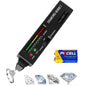 💎 AURIVEE Diamond Tester Pen, Tester Profesional pentru Diamante, Senzor Conductivitate Termică, LED & Buzzer, Detectare Rapidă 0.5s