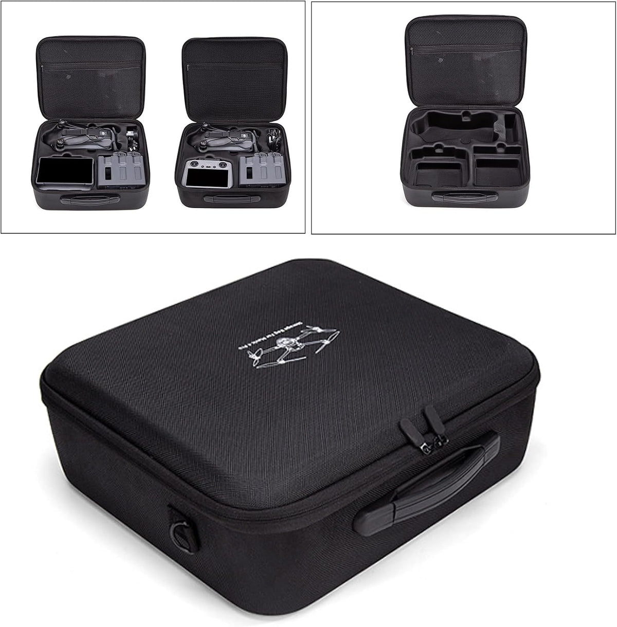 🎒 Geantă Transport DJI Mavic 4 Pro & RC Pro 2, Hard Case, Compartimentare Inteligentă, Protecție Anti‑Șoc
