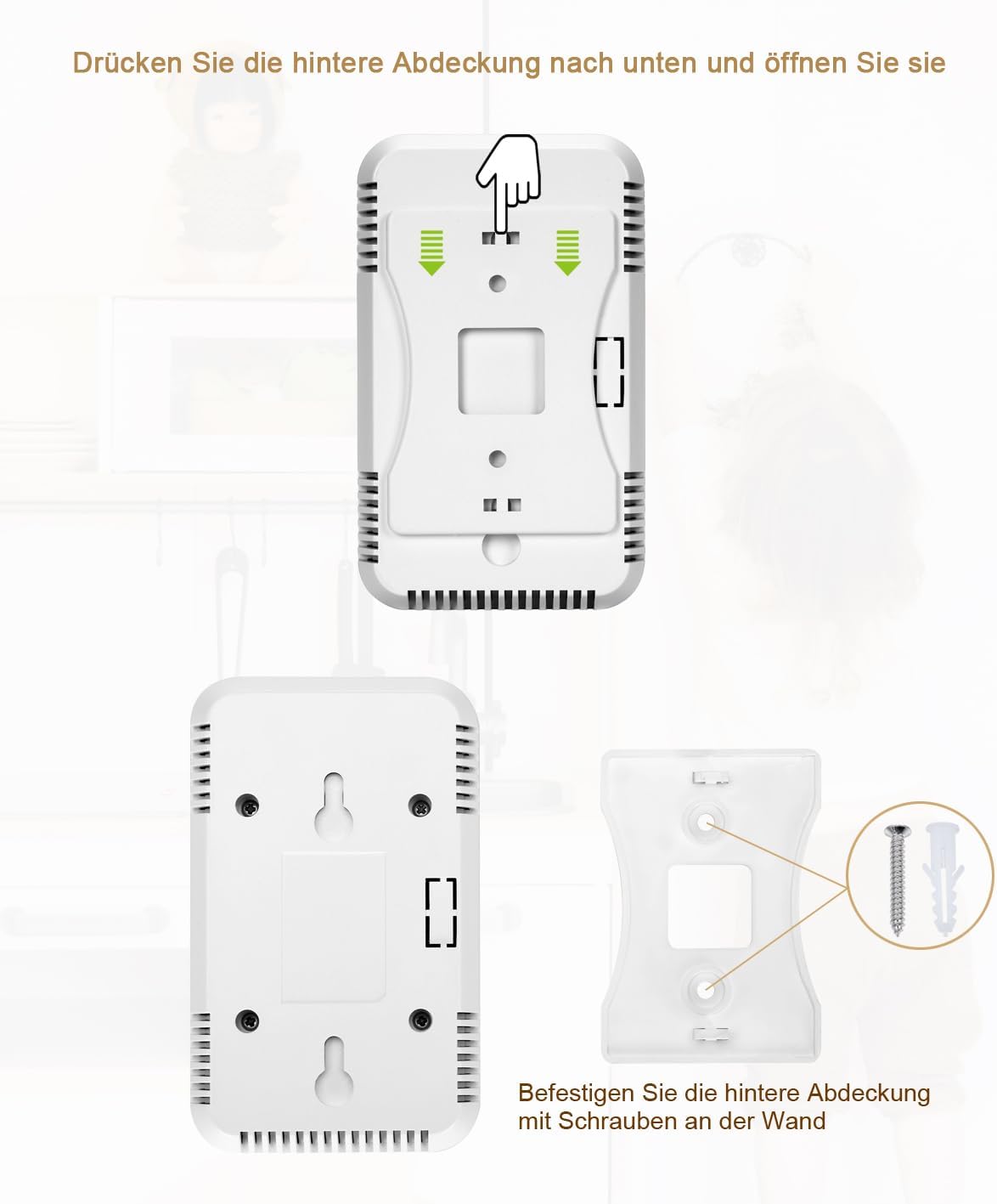 🔥 Detector de Gaz Natural, GPL & Gaz Metan cu Alarmă Acustică – Senzor de Siguranță pentru Bucătărie