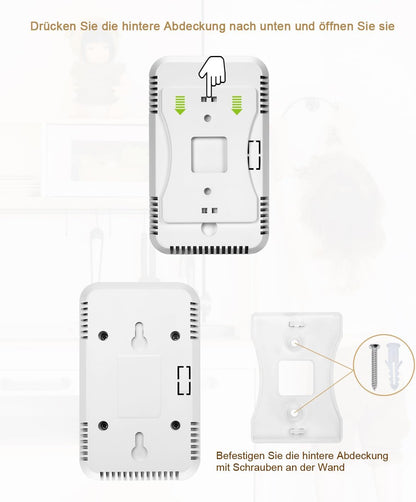 🔥 Detector de Gaz Natural, GPL & Gaz Metan cu Alarmă Acustică – Senzor de Siguranță pentru Bucătărie