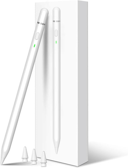 Stylus Pencil 2nd Gen pentru iPad 2018–2026 – Fast Charge 25 min, 13h Autonomie, Palm Rejection, Tilt Sensitivity