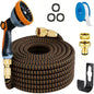 Furtun de Grădină Extensibil 15 m – 10 Funcții, Conectori Metalici, Anti‑Scurgeri, Anti‑Îndoire, 3750D + Latex Triplu