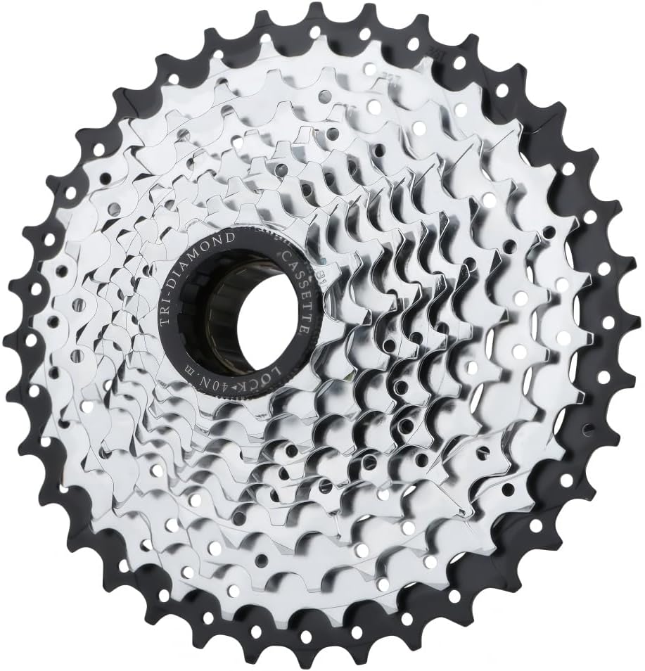 Pinioane Bicicletă Freewheel 10 Viteze 11-36T, Oțel de Înaltă Rezistență, Compatibil MTB și Biciclete Pliabile