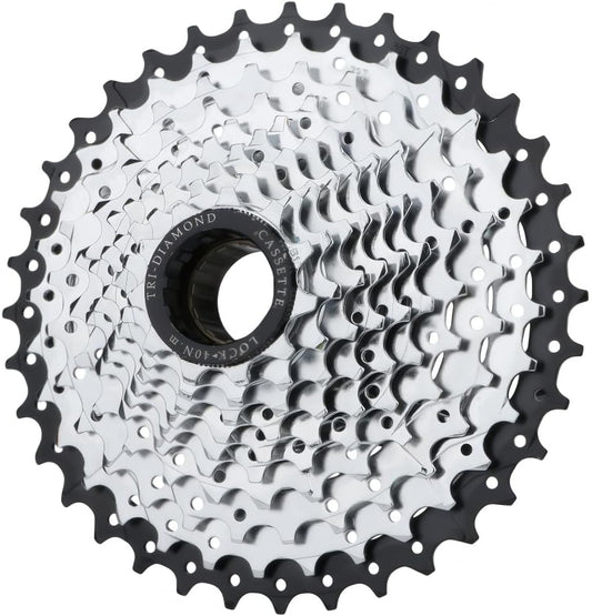 Pinioane Bicicletă Freewheel 10 Viteze 11-36T, Oțel de Înaltă Rezistență, Compatibil MTB și Biciclete Pliabile
