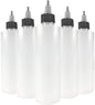 Set 6 Bidoane Squeeze Hobbyland, 8oz, LDPE, Capace Twist
