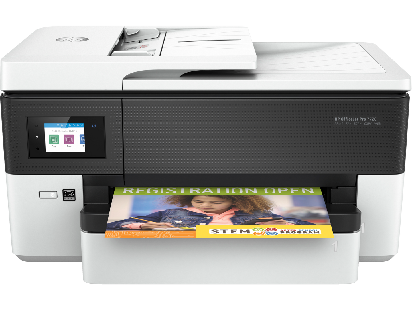 HP OfficeJet Pro 7720 Wide Format – Imprimantă Multifuncțională A3 | Imprimare, Copiere, Scanare, Fax