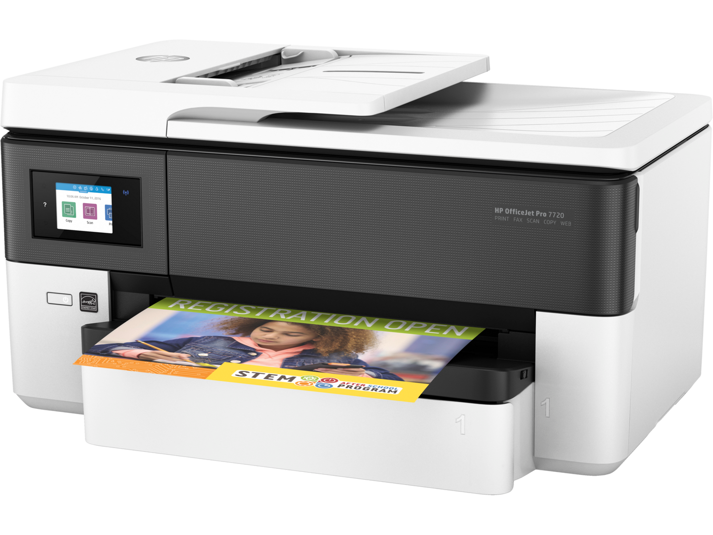 HP OfficeJet Pro 7720 Wide Format – Imprimantă Multifuncțională A3 | Imprimare, Copiere, Scanare, Fax
