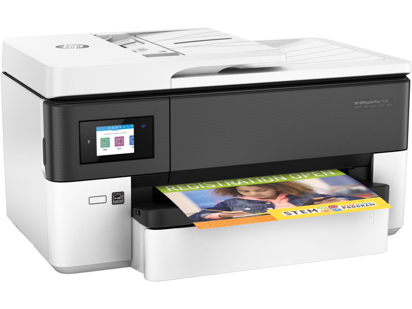 HP OfficeJet Pro 7720 Wide Format – Imprimantă Multifuncțională A3 | Imprimare, Copiere, Scanare, Fax