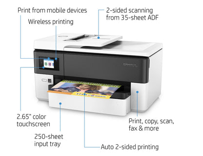 HP OfficeJet Pro 7720 Wide Format – Imprimantă Multifuncțională A3 | Imprimare, Copiere, Scanare, Fax