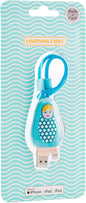 Cablu USB–Lightning Dodo & Cath, Anti‑Încâlcire, 38.5 cm, MFI Certified – Design Russian Doll
