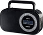 Radio Portabil LENCO PR2700 – FM, USB, RDS, Alarmă &amp; Sleep Timer – Negru/Argintiu