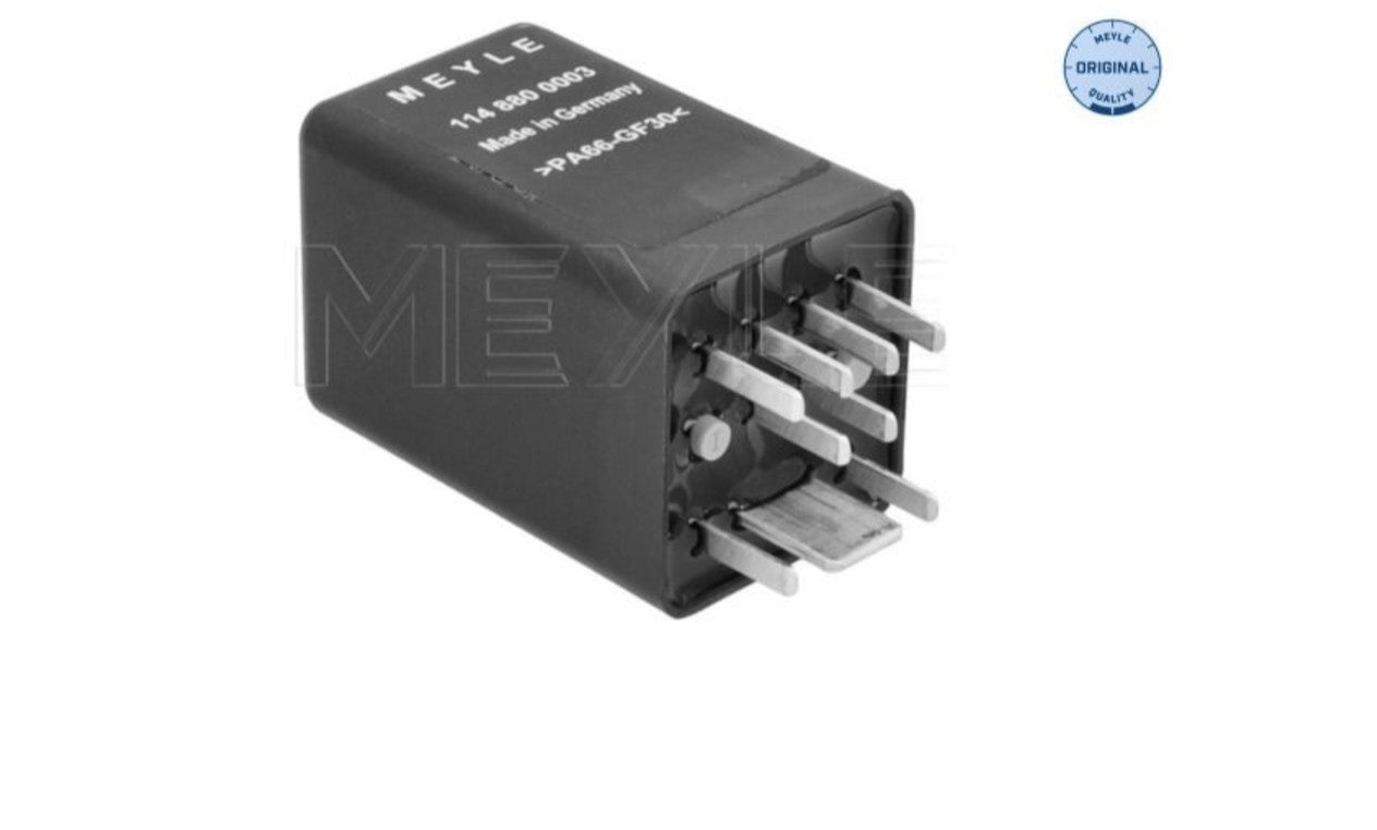 Releu Bujii MEYLE 114 880 0003 – Unitate de Control Bujii Incandescente, 12V, 4 Cilindri, ORIGINAL Quality