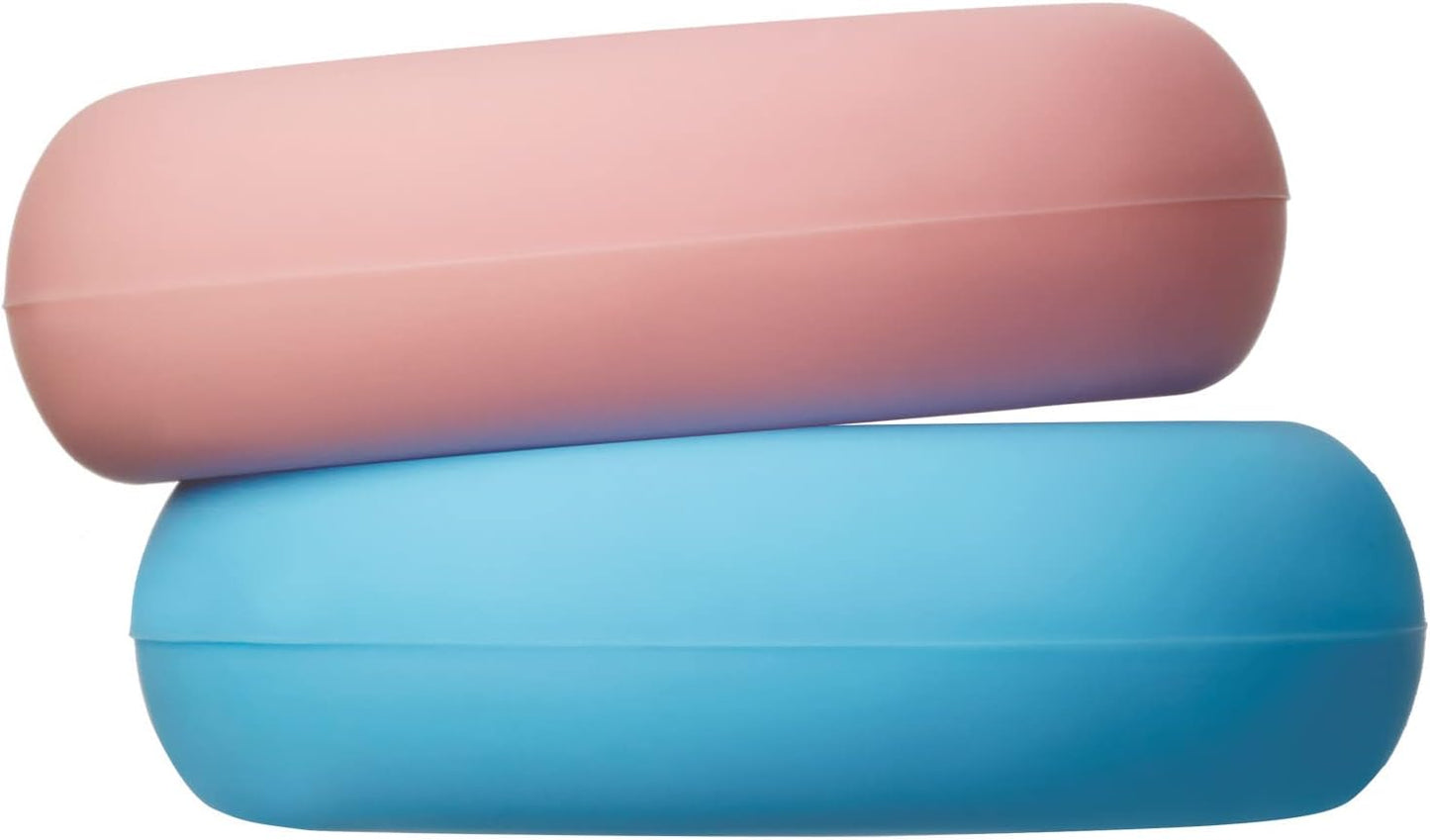 Capace din silicon pentru sticle de 1 litru – Set 2 bucăți, Pastel – Moopops