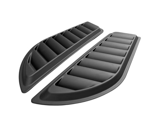 Ornament Capotă Universal Admisie Aer – Negru, Montaj Rapid Fără Găurire