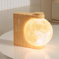 Lampă Lună cu Alarmă RETEYUNG – Wake‑Up Light, 2 Alarme, Sunete Naturale, 8 Culori RGB, 3 Niveluri de Luminozitate