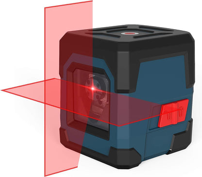 📐 RockSeed LV1 – Nivelă Laser cu Linii Orizontale și Verticale, Auto-Nivelare & Rotire 360° (IP54, Husă, Baterii Incluse)