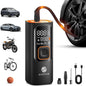 Compresor Electric Portabil SUNPOW 160 PSI, 7500 mAh - Puternic, rapid și ideal pentru orice situație de urgență auto