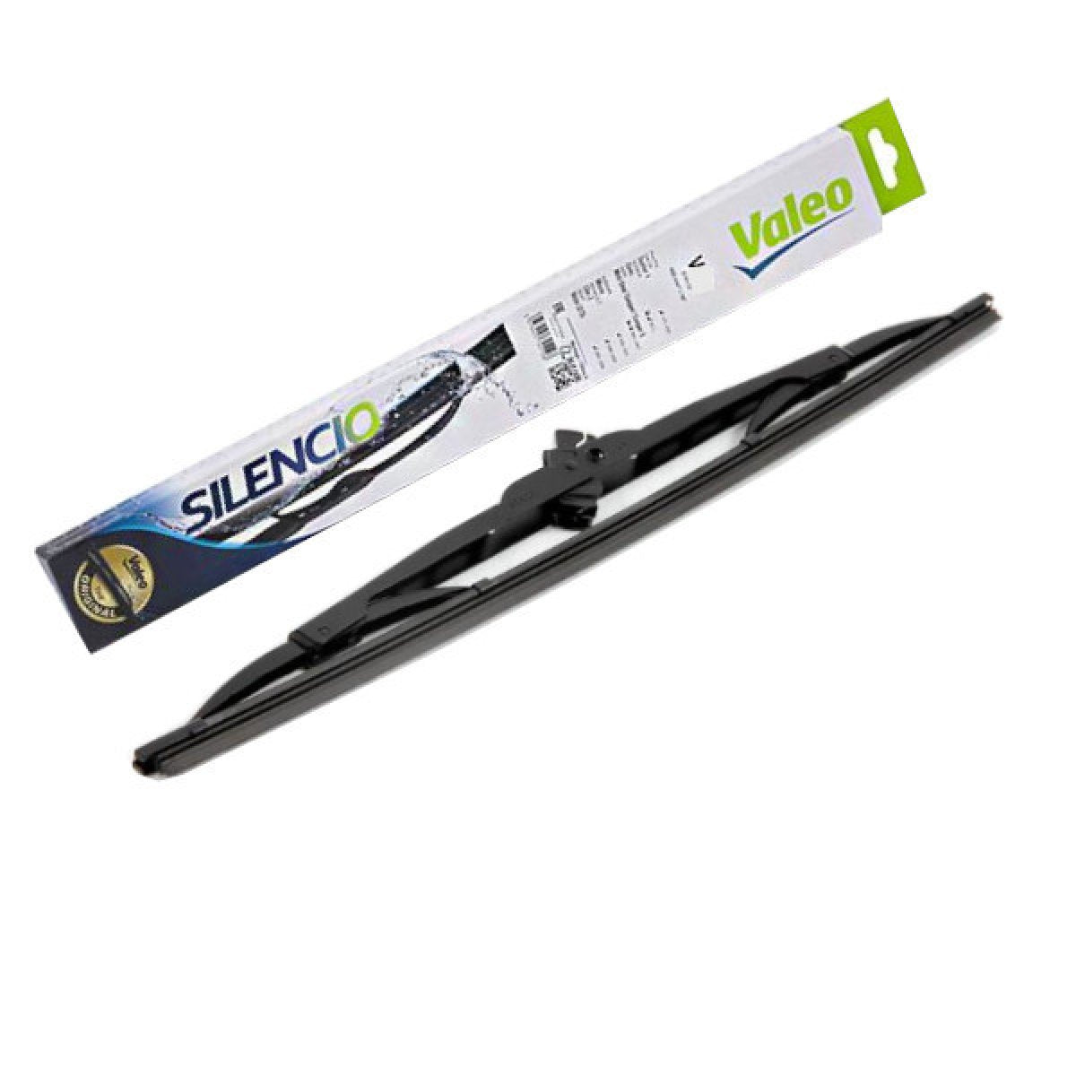 Ștergător Parbriz VALEO SILENCIO 574114 – 480 mm, Standard, cu Adaptor Premontat, Fixare cu Cârlig (U‑Hook)