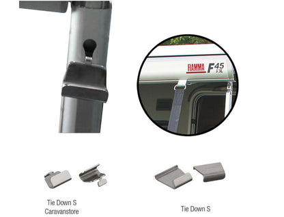 Set de Ancorare „Tie Down Max” – 10 Piese – Compatibil Fiamma & Omnistor